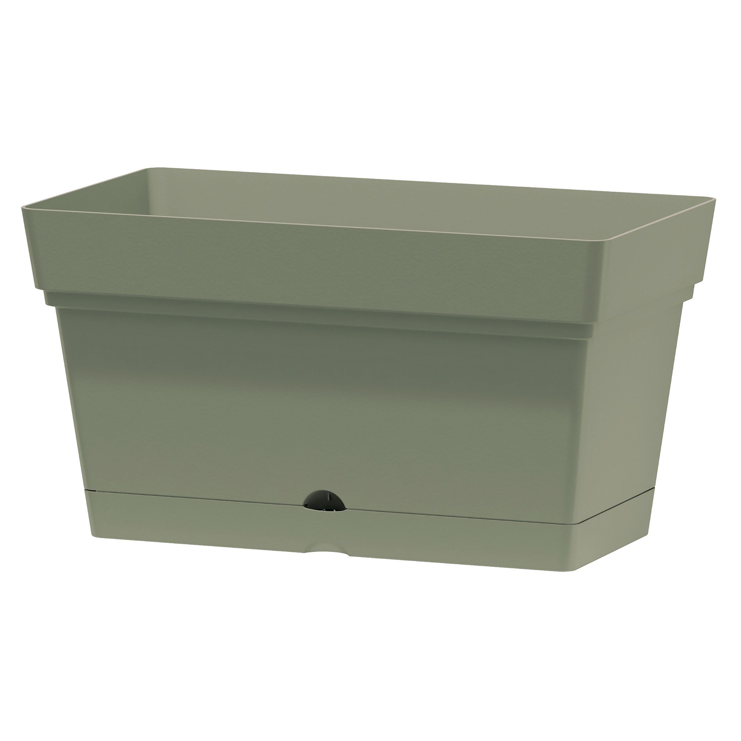 Verve Nurgul Deep lichen green Rectangular Trough (H)38cm (W)38cm