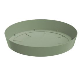 Verve Nurgul Deep Lichen Green Saucer (Dia)15.5cm