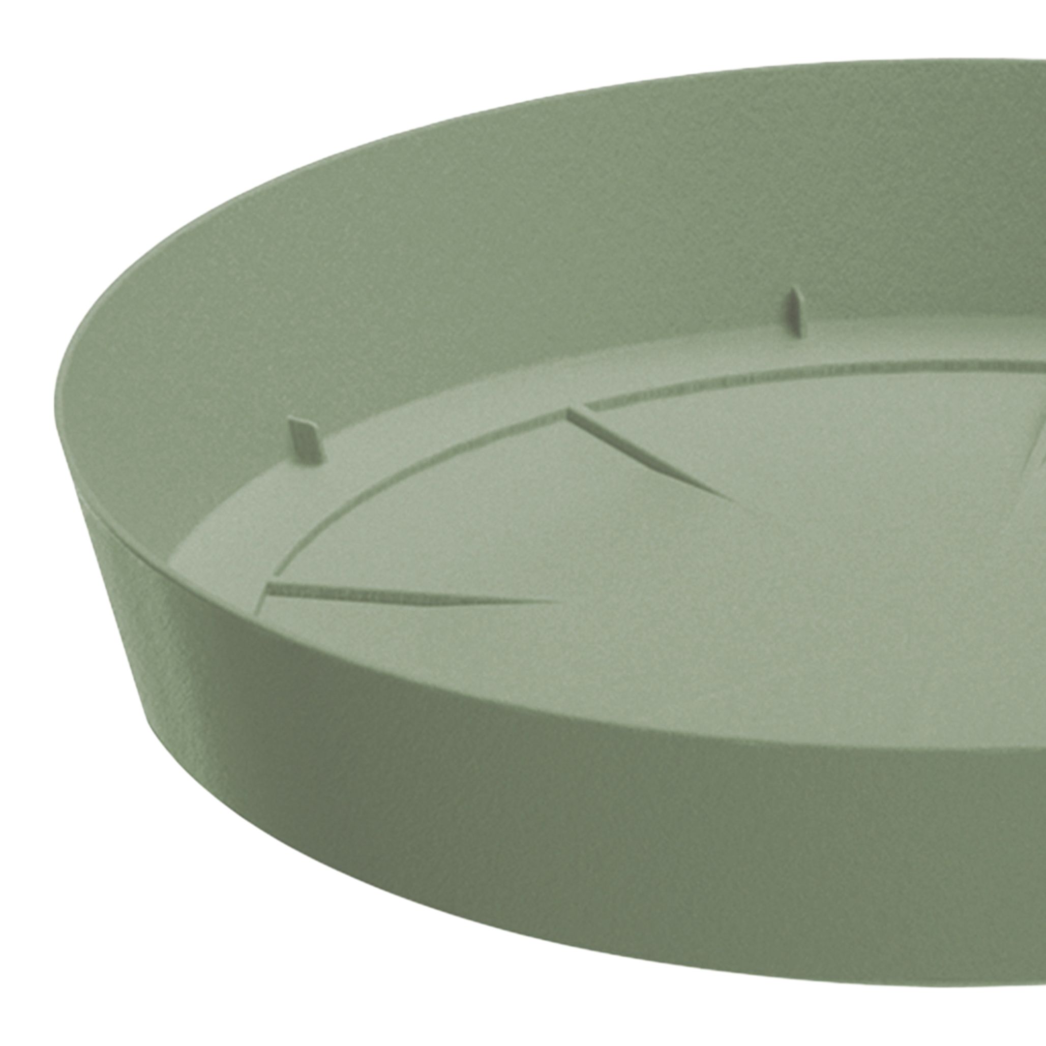 Verve Nurgul Deep Lichen Green Saucer (Dia)15.5cm