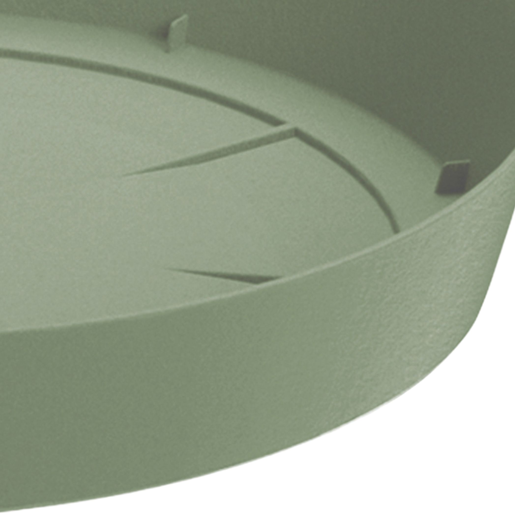 Verve Nurgul Deep Lichen Green Saucer (Dia)15.5cm