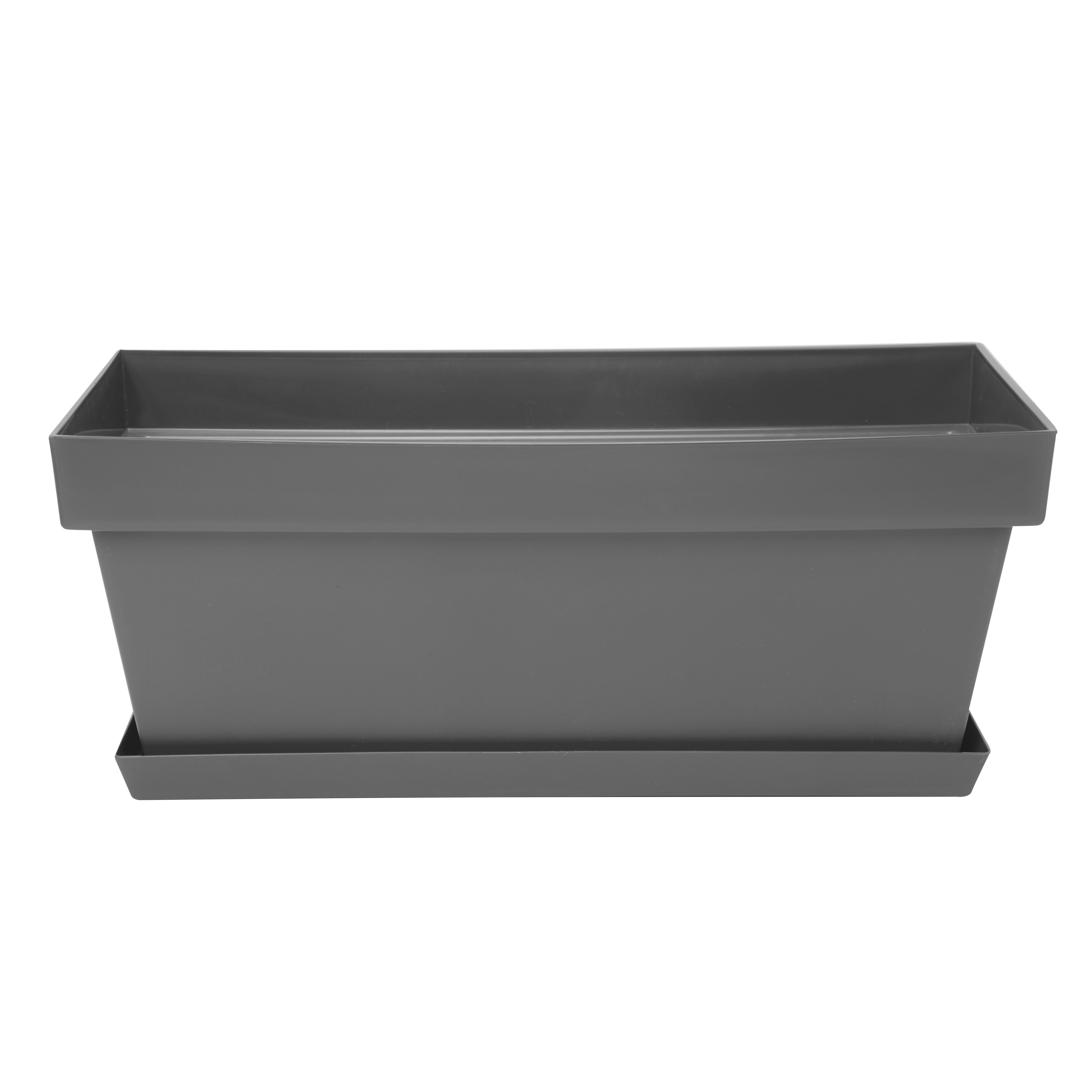 Verve Nurgul Grey Trough Saucer (Dia)60cm
