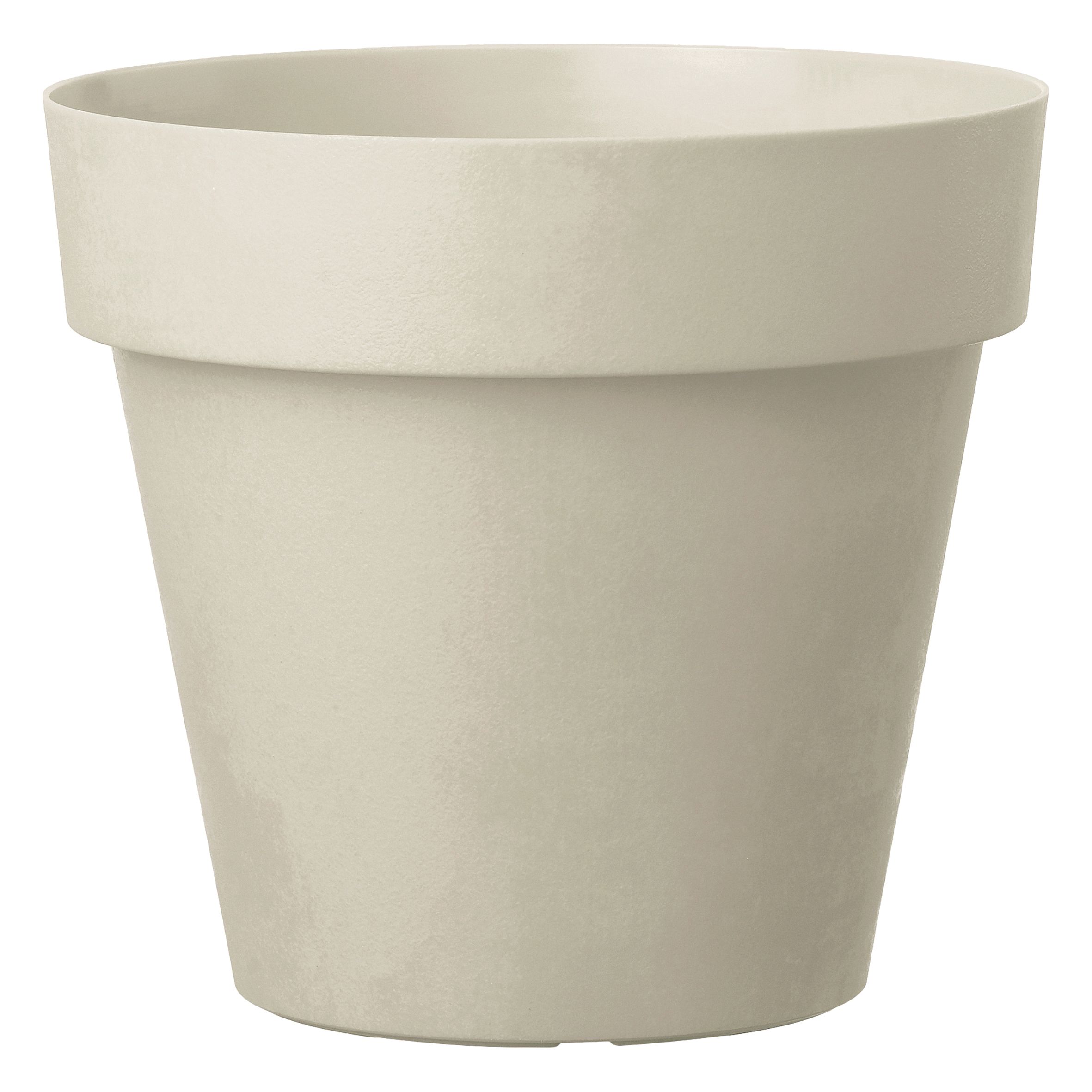 Verve Nurgul Matt Peyote Polypropylene Round Plant pot (Dia) 79cm, (H)70.2cm, 230L