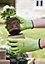 Verve Nylon Green Gardening gloves Large, Pair