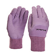 Verve Nylon Lavender Gardening gloves, Medium