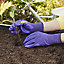 Verve Nylon Lilac Gardening gloves, Medium