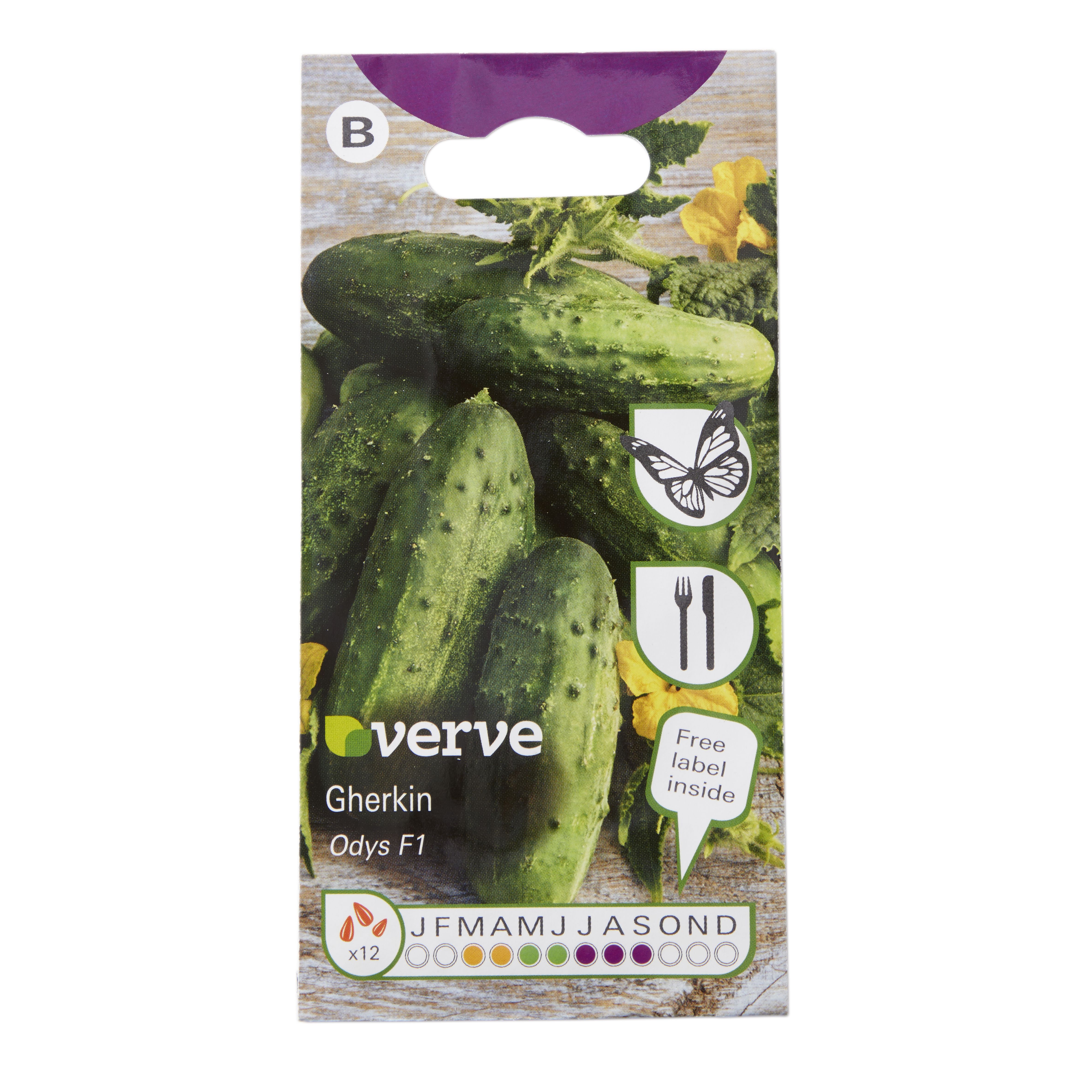 Verve Odys F1 gherkin Seeds