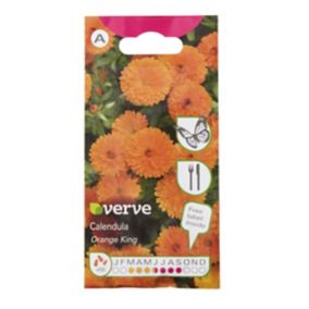 Verve Orange king Calendula Seeds