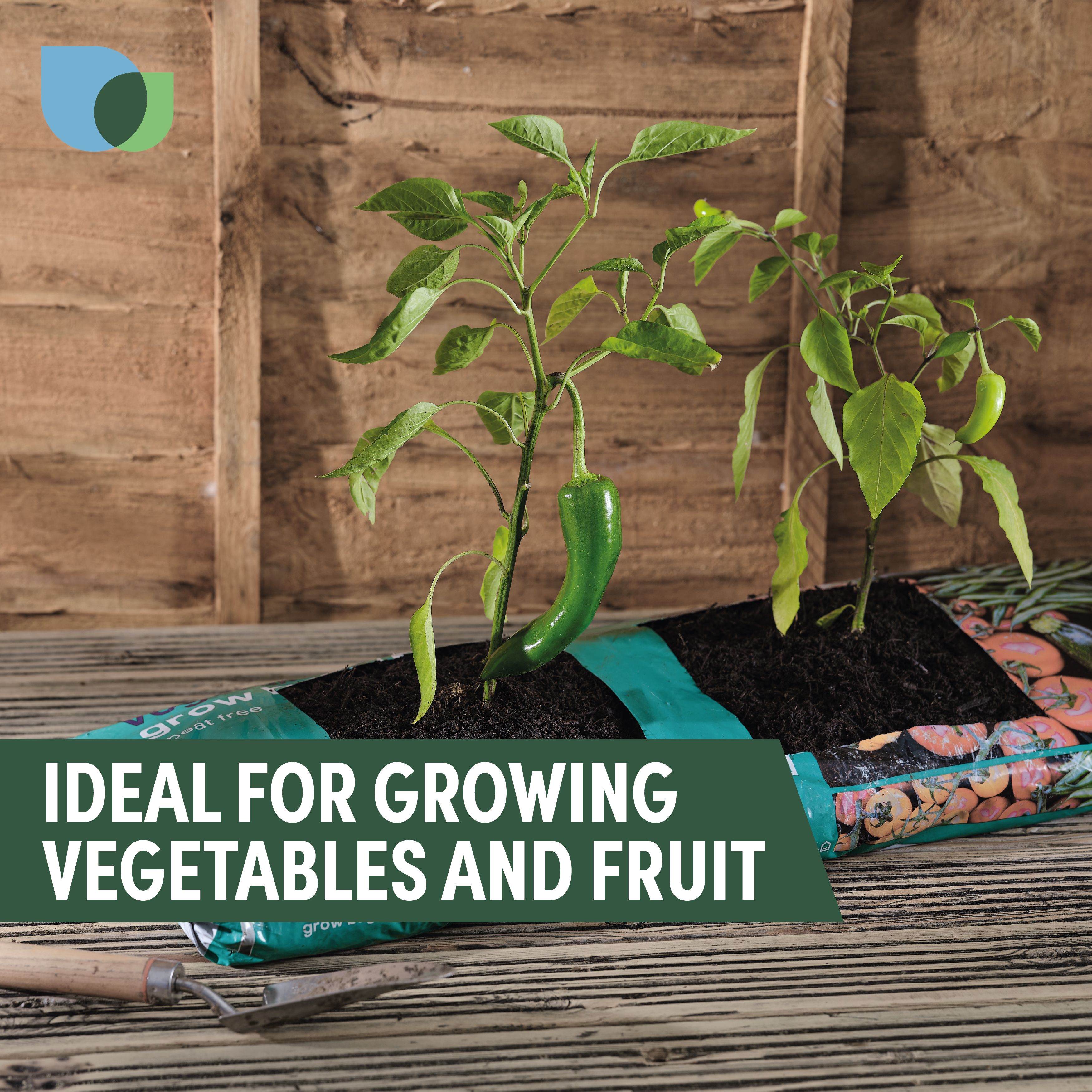 Verve Peat-free Fruit & vegetable Grow bag 30L