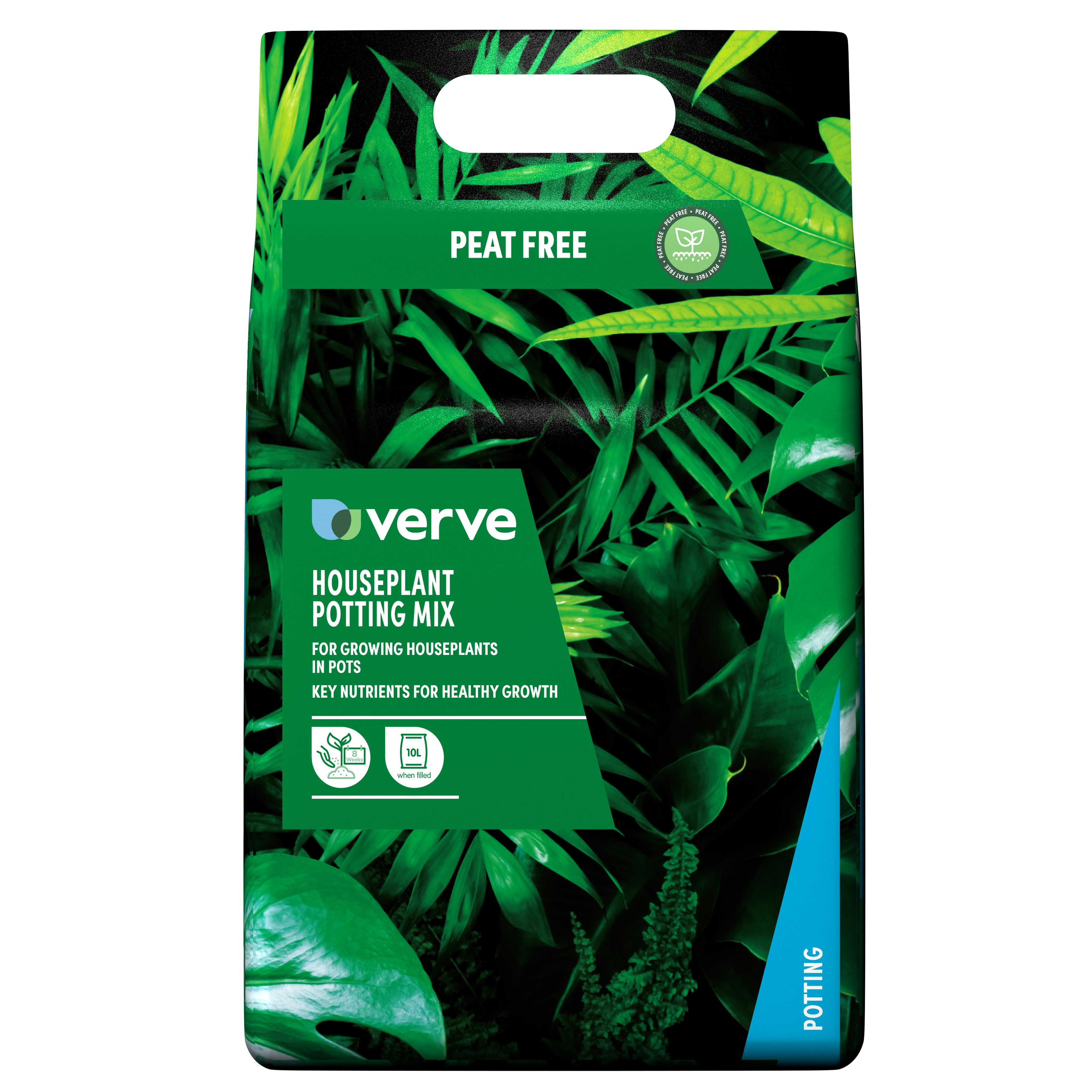 Verve Peat-free Houseplant Compost 10L