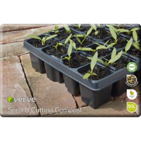 Verve Peat-free Seed & cutting Compost 50L