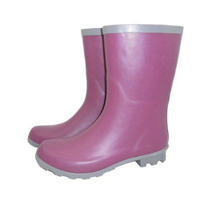 Verve Pink Wellington boots, Size 4
