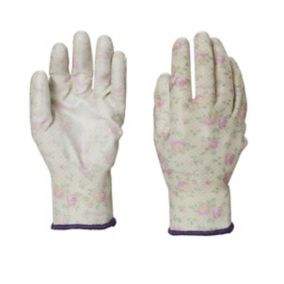 Verve Polyester (PES) Lilac Gardening gloves, Medium
