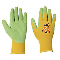 Verve Polyester Yellow & green Gardening gloves 7-9 years, Pair