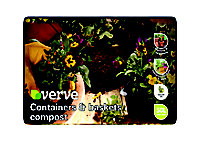 Verve Pots, planters & hanging baskets Compost 50L Bag