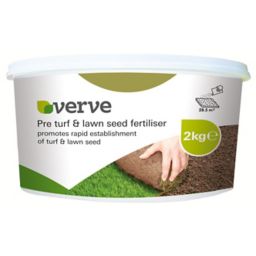 Verve Pre lawn seed & turf fertiliser 28m² 1L