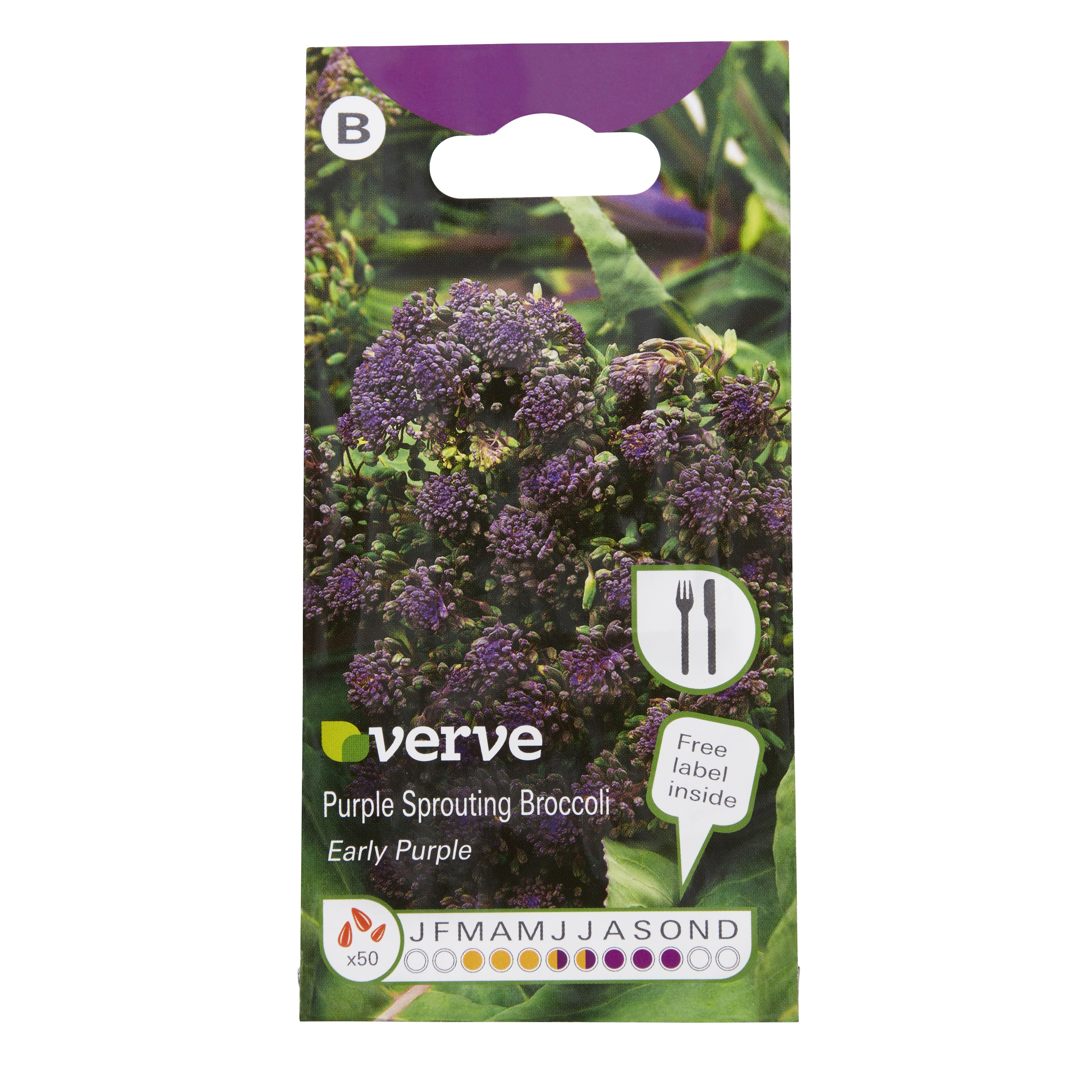 Verve Purple sprouting Seeds