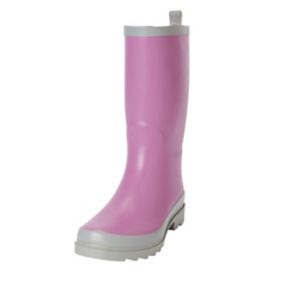 Verve Purple Wellington boots, Size 6
