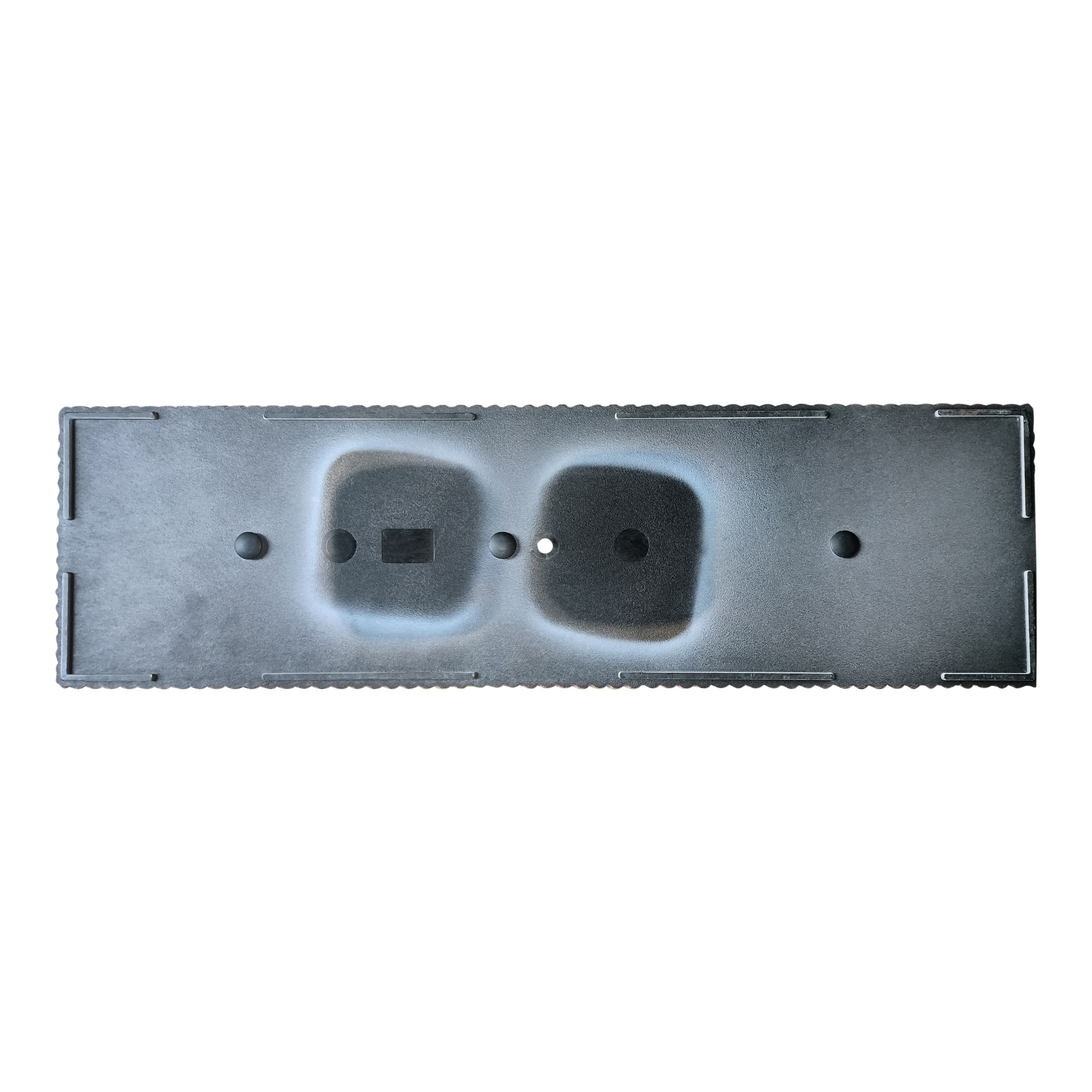 Verve Rectangular Plastic Trough 27L (W)60cm- Brown