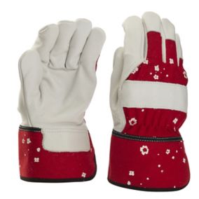 Verve Red & white Gardening gloves Medium, Pair