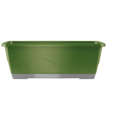 Verve Roe Green Plastic Planter (H)91cm (W)45cm
