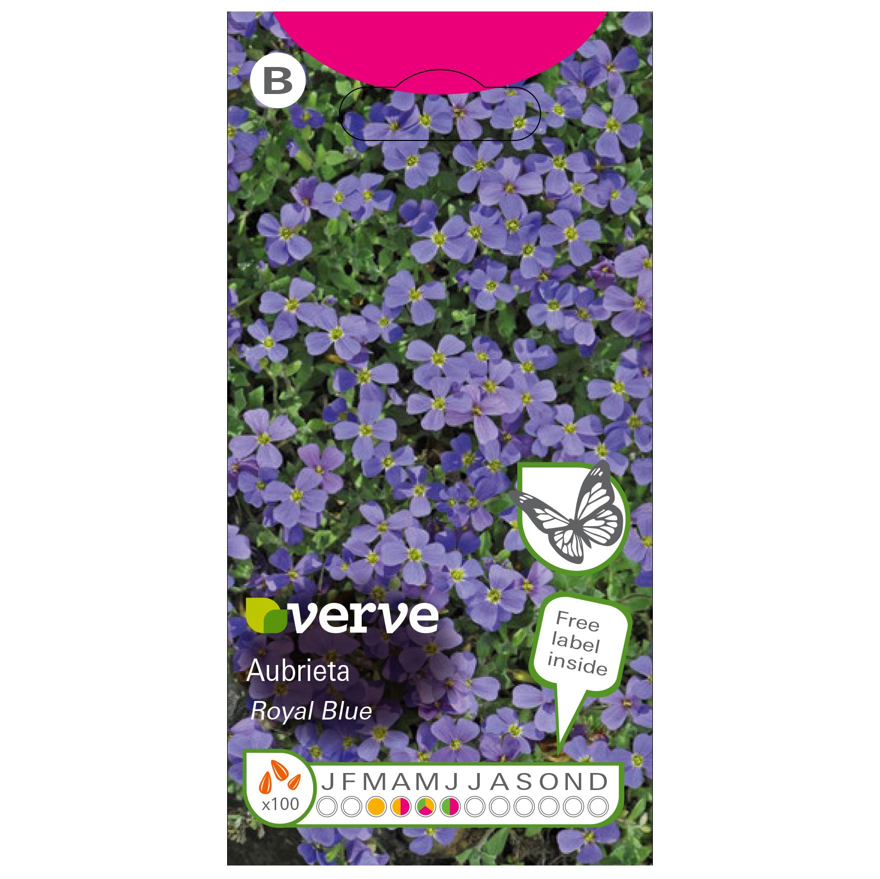 Verve Royal blue Aubrieta Seeds