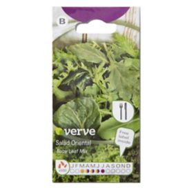 Verve Salad oriental baby leaf mix Seeds