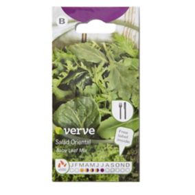 Verve Salad oriental baby leaf mix Seed