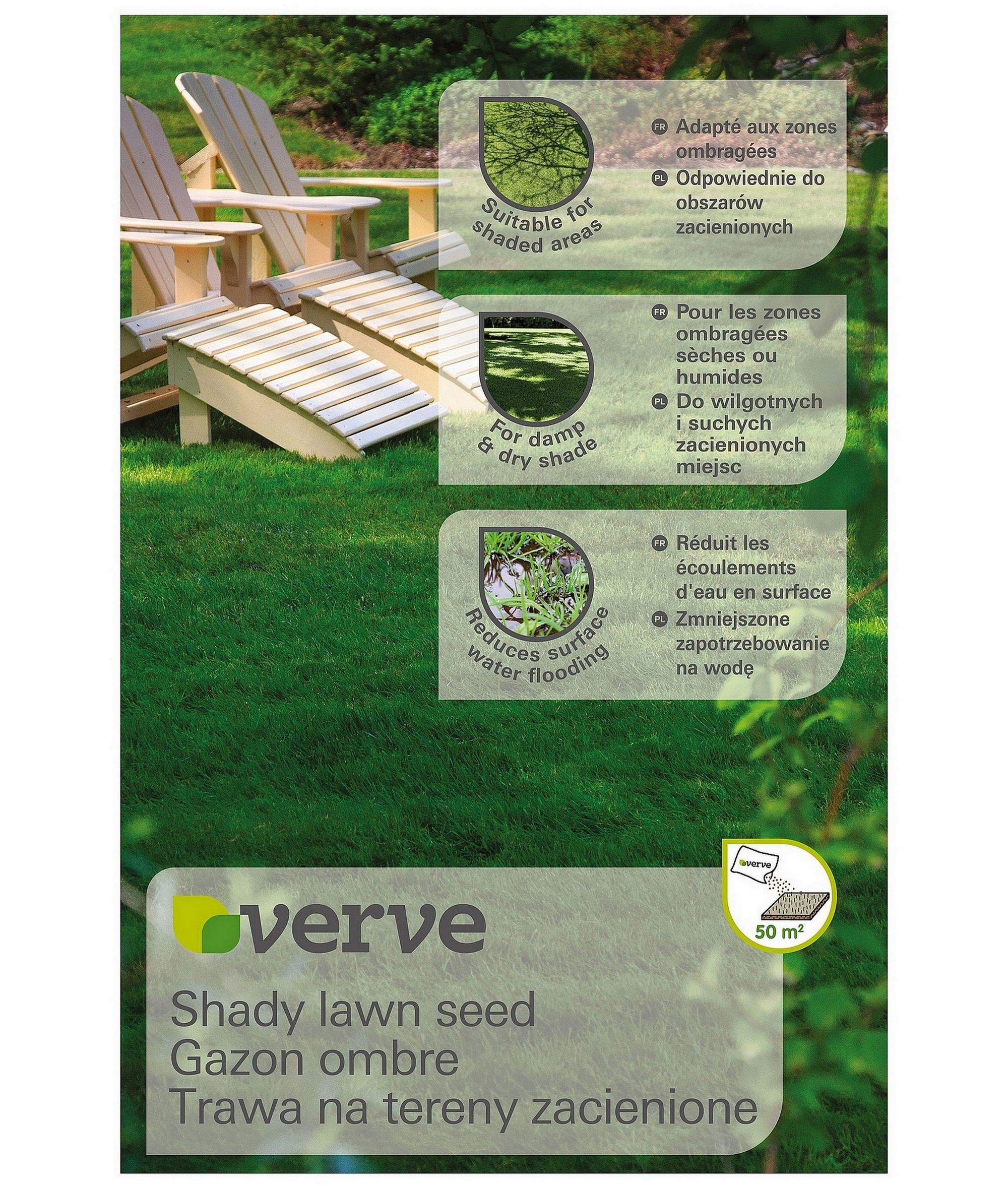 Verve Shady Grass seeds, 1.25kg
