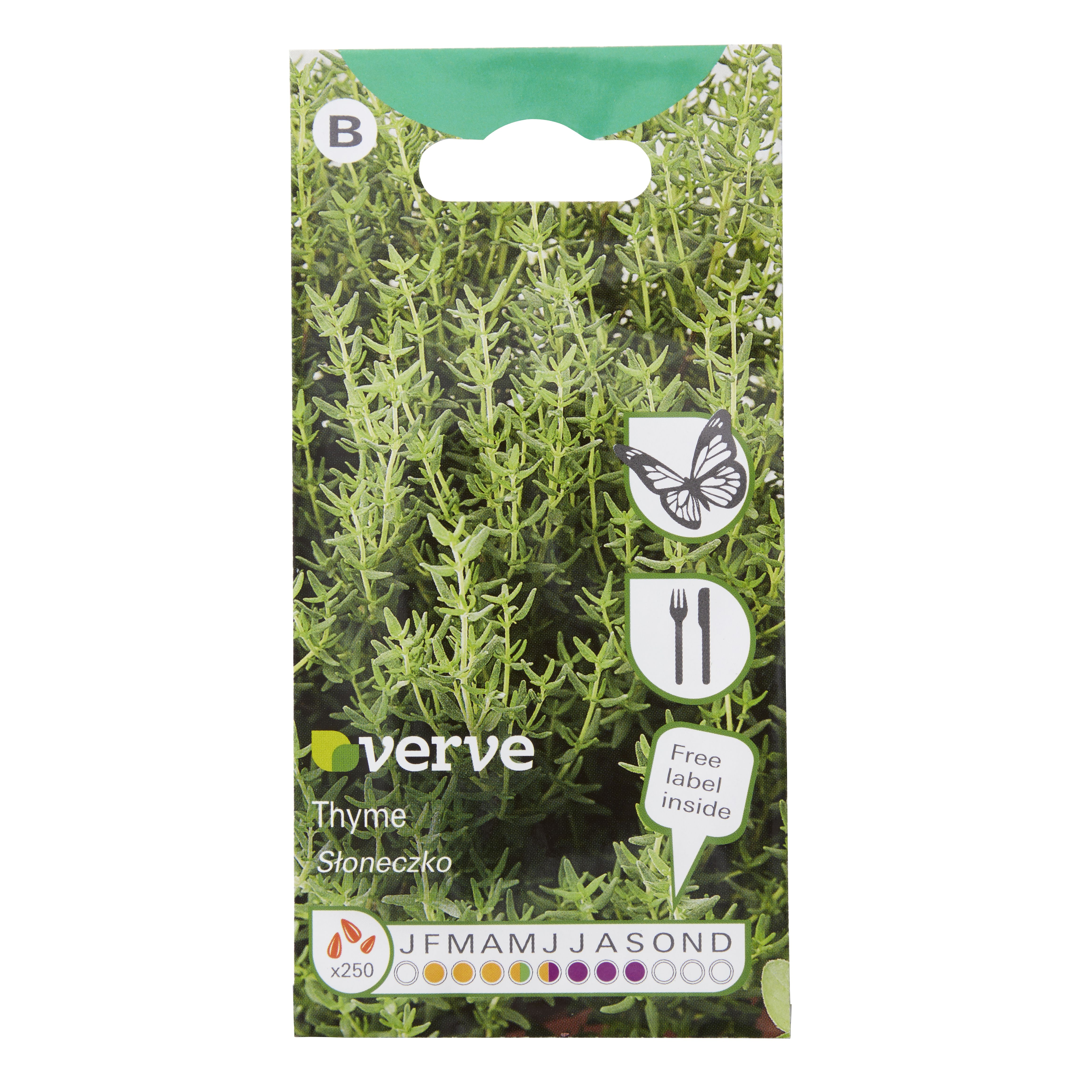 Verve 'Słoneczko thyme' Herb Seeds