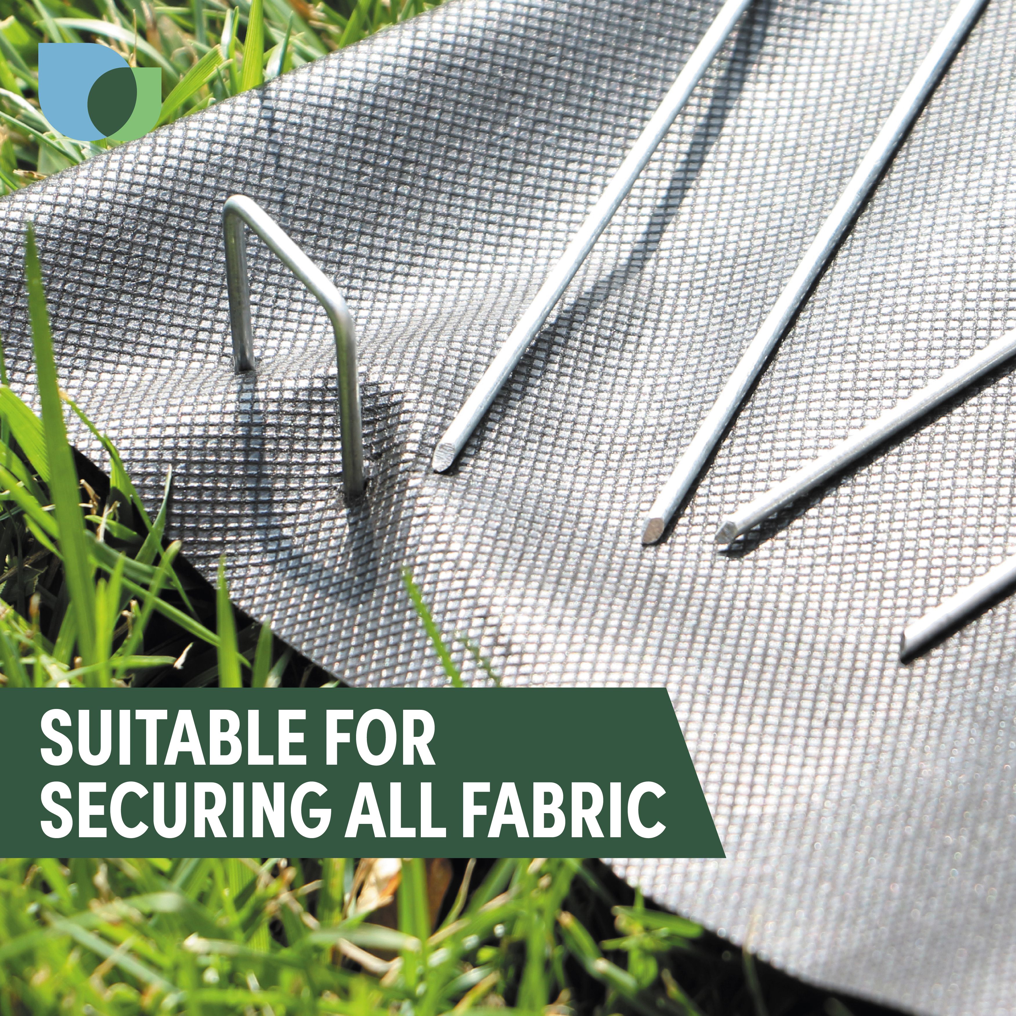 Verve Small Landscaping fabric staple (L)140mm (W)30mm, Pack of 20