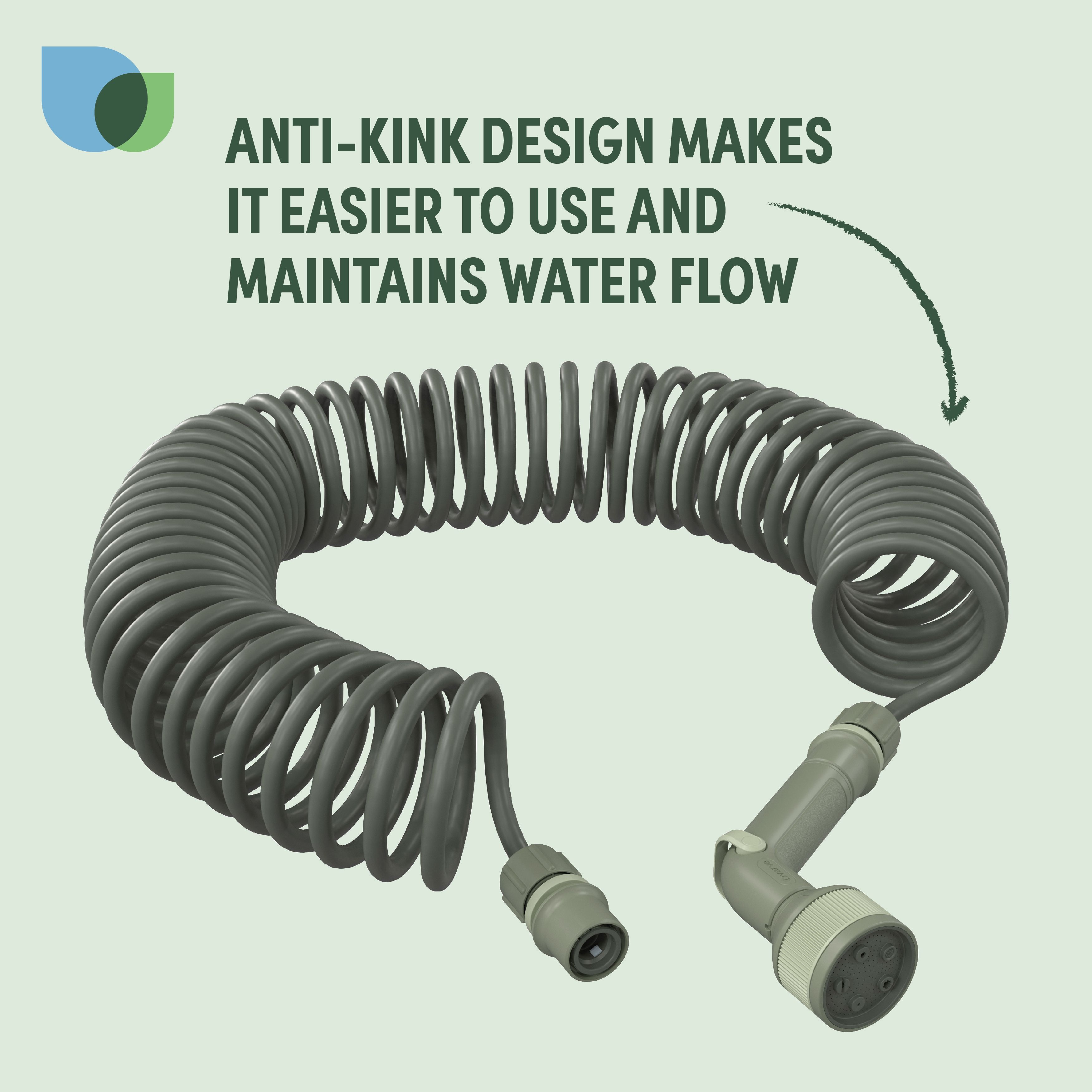 Verve Spiral Expandable Hose pipe set - 5