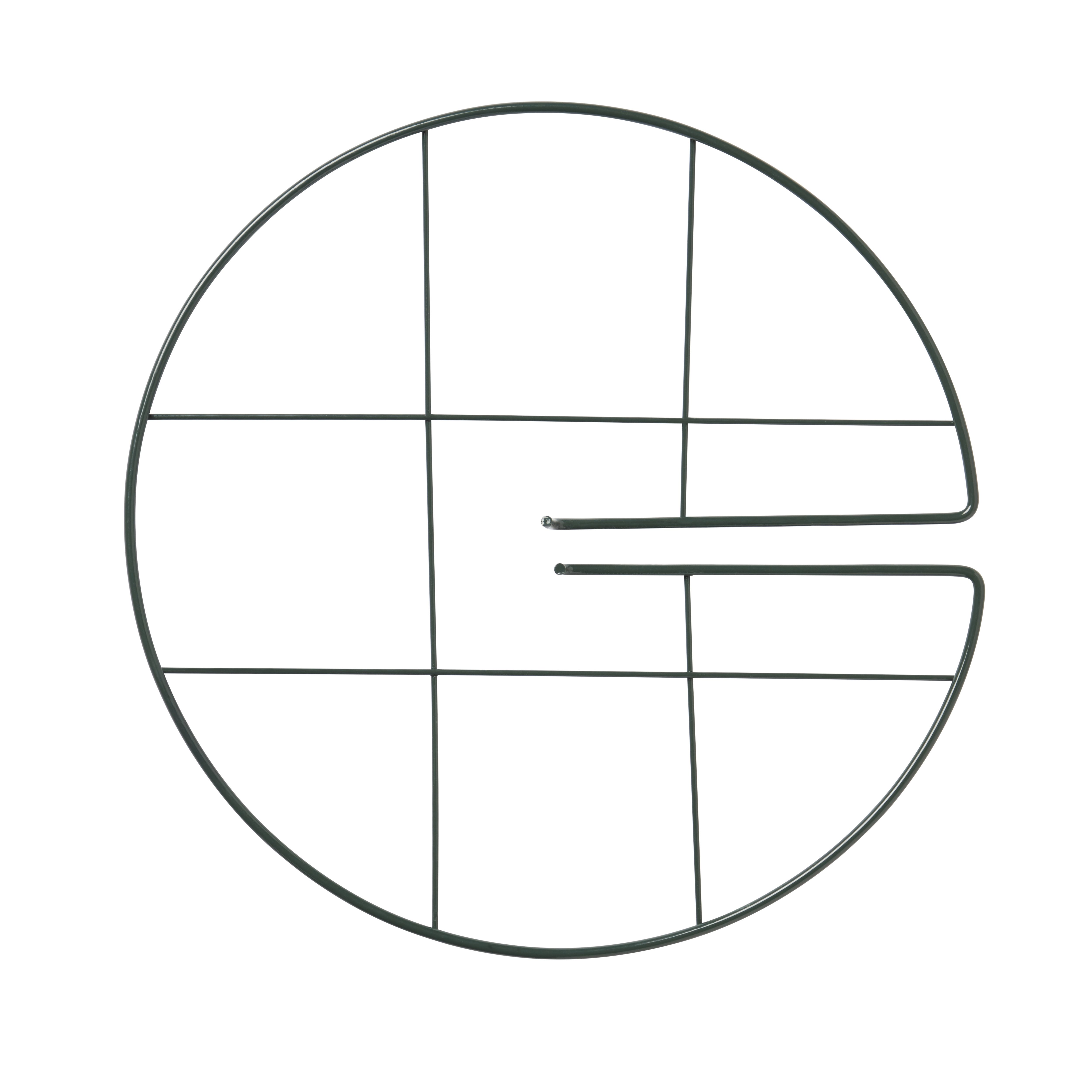 Verve Steel Grid Plant support (L)3cm (Dia)43cm DIY at B&Q