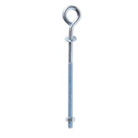 Verve Steel Tensioning bolt Plant support (L)14cm (Dia)0.5cm, Pack of 4