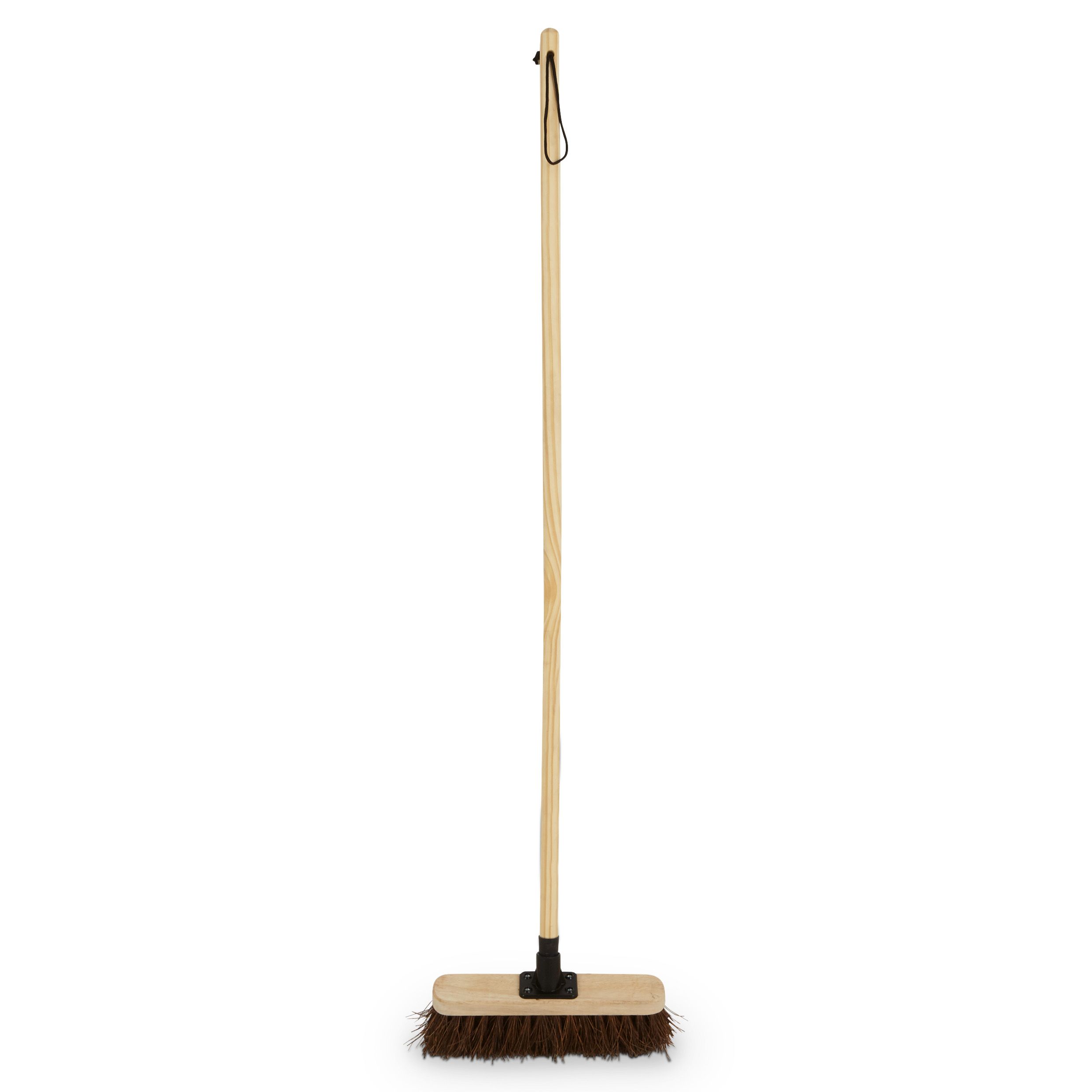 Verve Stiff Natural fibre Outdoor Broom, (W)300mm