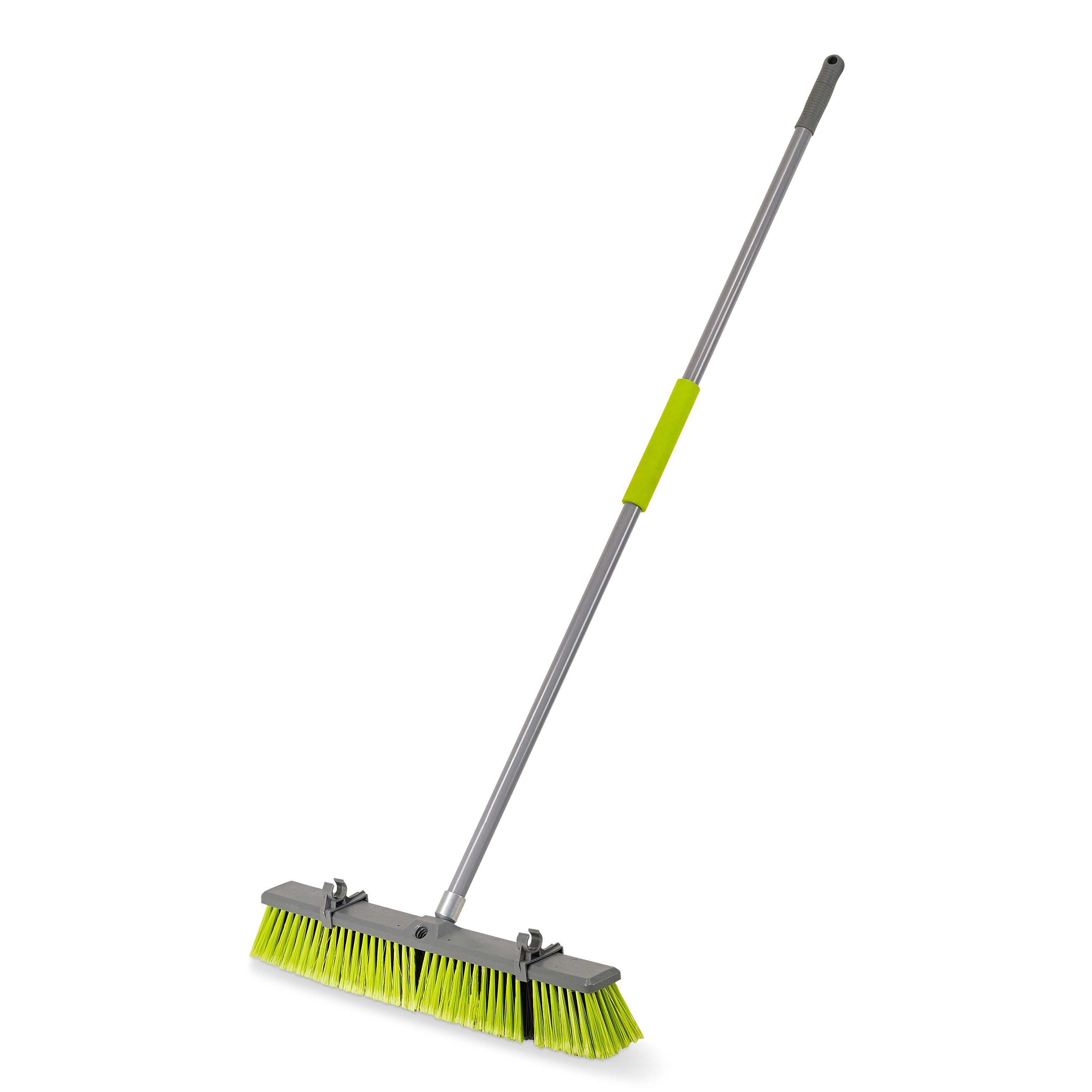 Verve Stiff PVC Outdoor Broom, (W)600mm DIY at B&Q