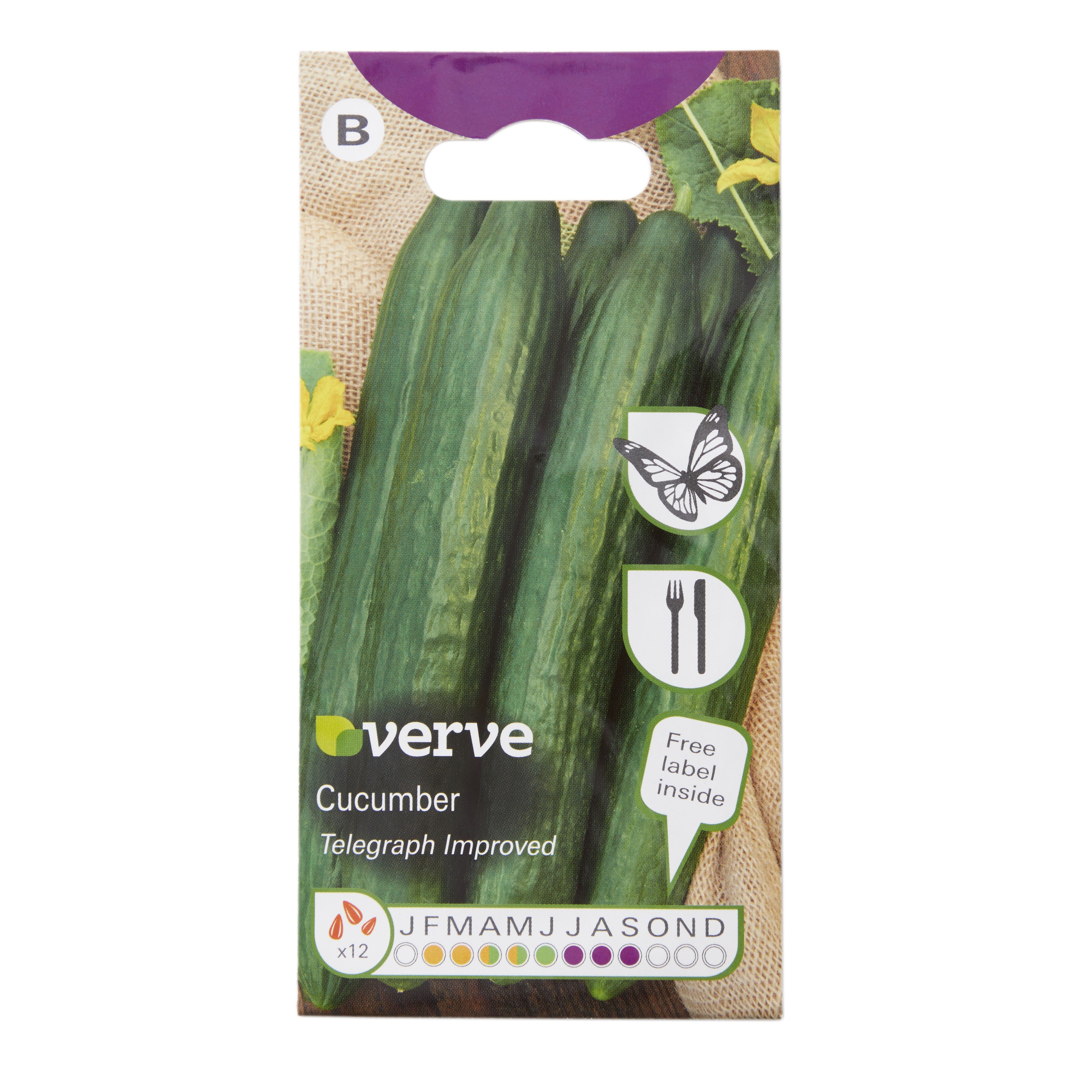 Verve Telegraph Improved cucumber Seed