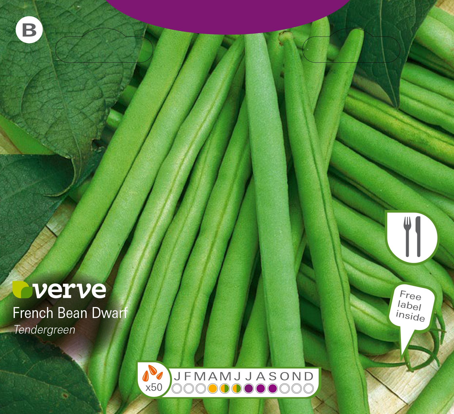 Verve Tendergreen french bean Seeds