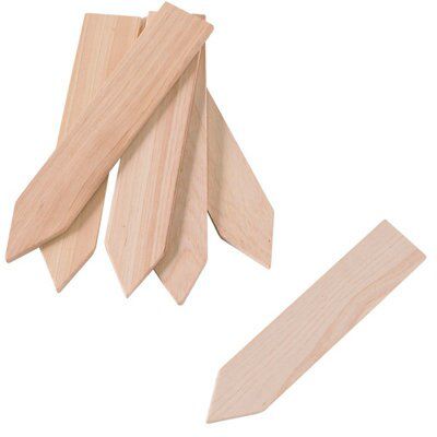 Verve Timber Plant labels, Pack of 12