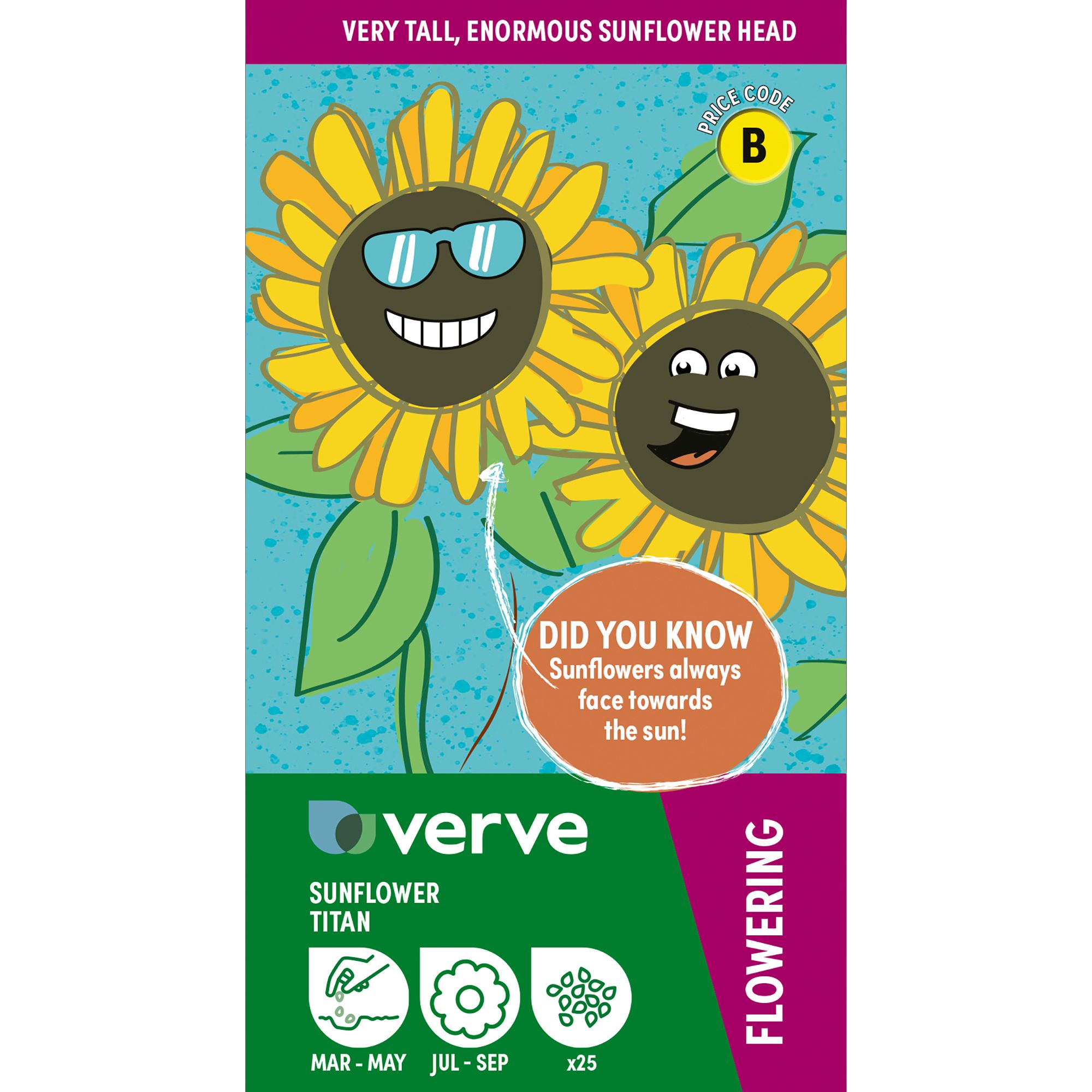 Verve Titan Sunflower Seeds