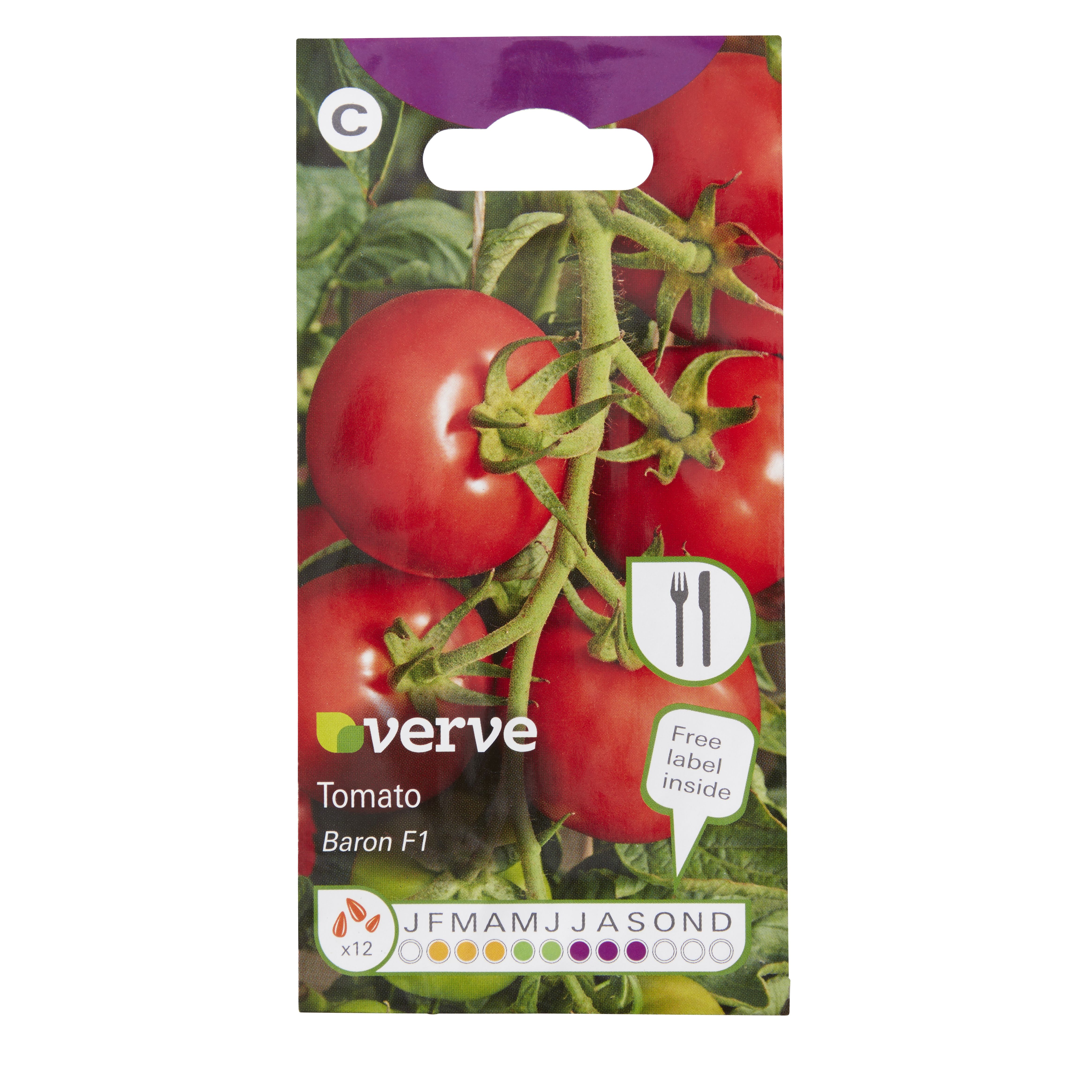 Verve Tomato baron F1 Vegetable Seeds