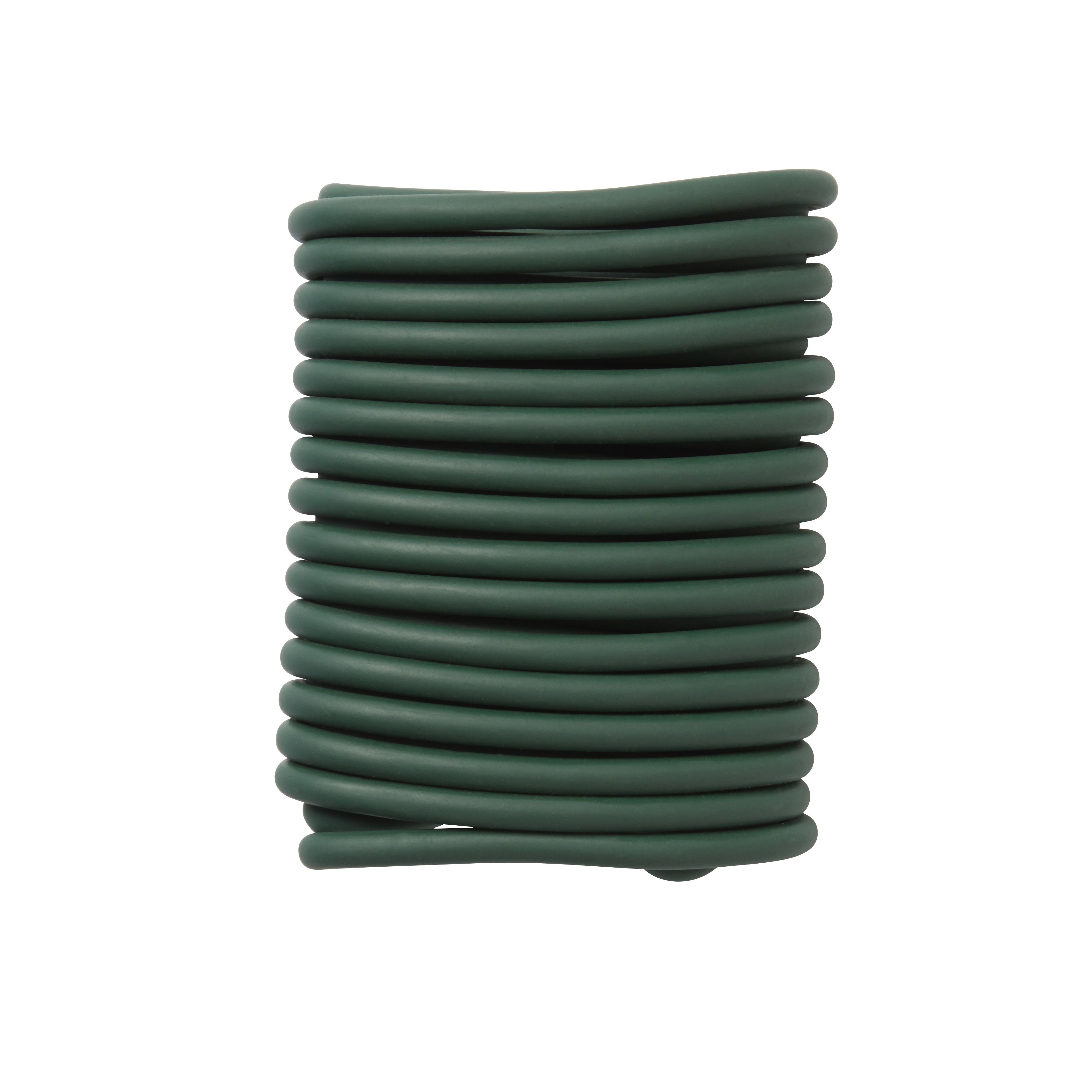 Verve Twist Green Plastic & steel Plant tie (L)5m