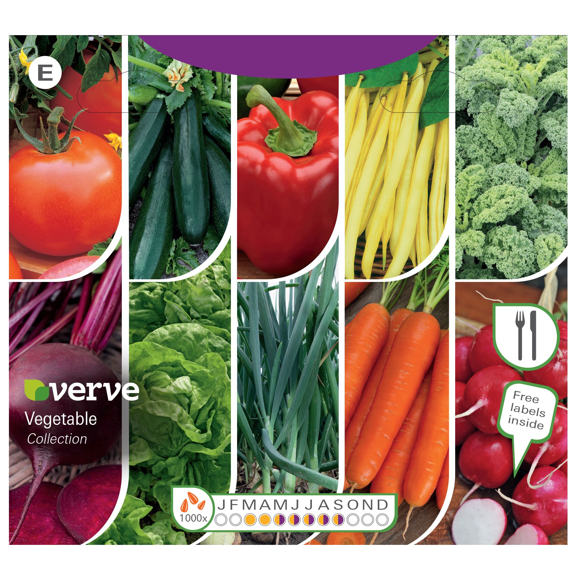 Verve Vegetable collection Seeds