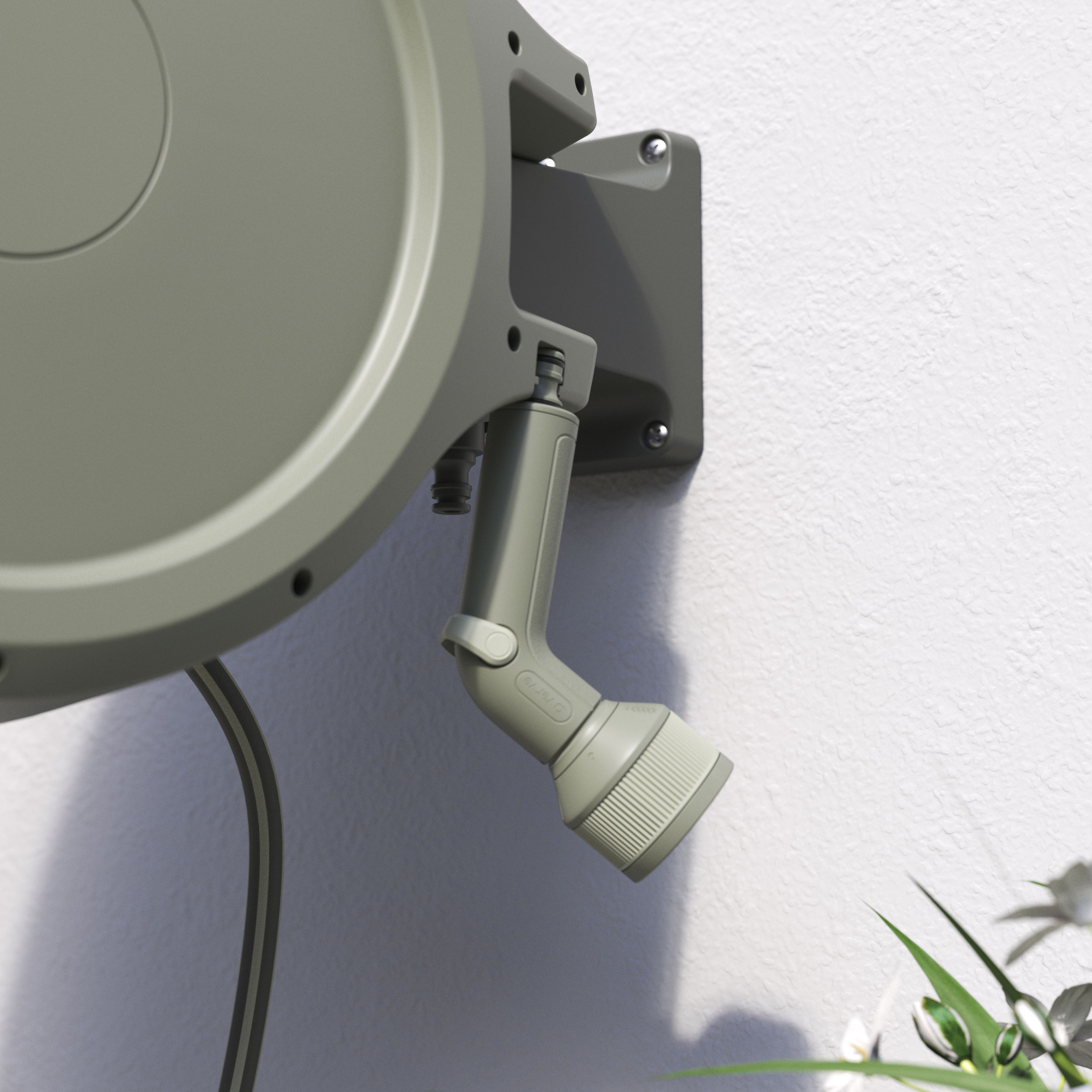 Verve Wall-mounted Auto Hose reel & hose (L)35m - 4