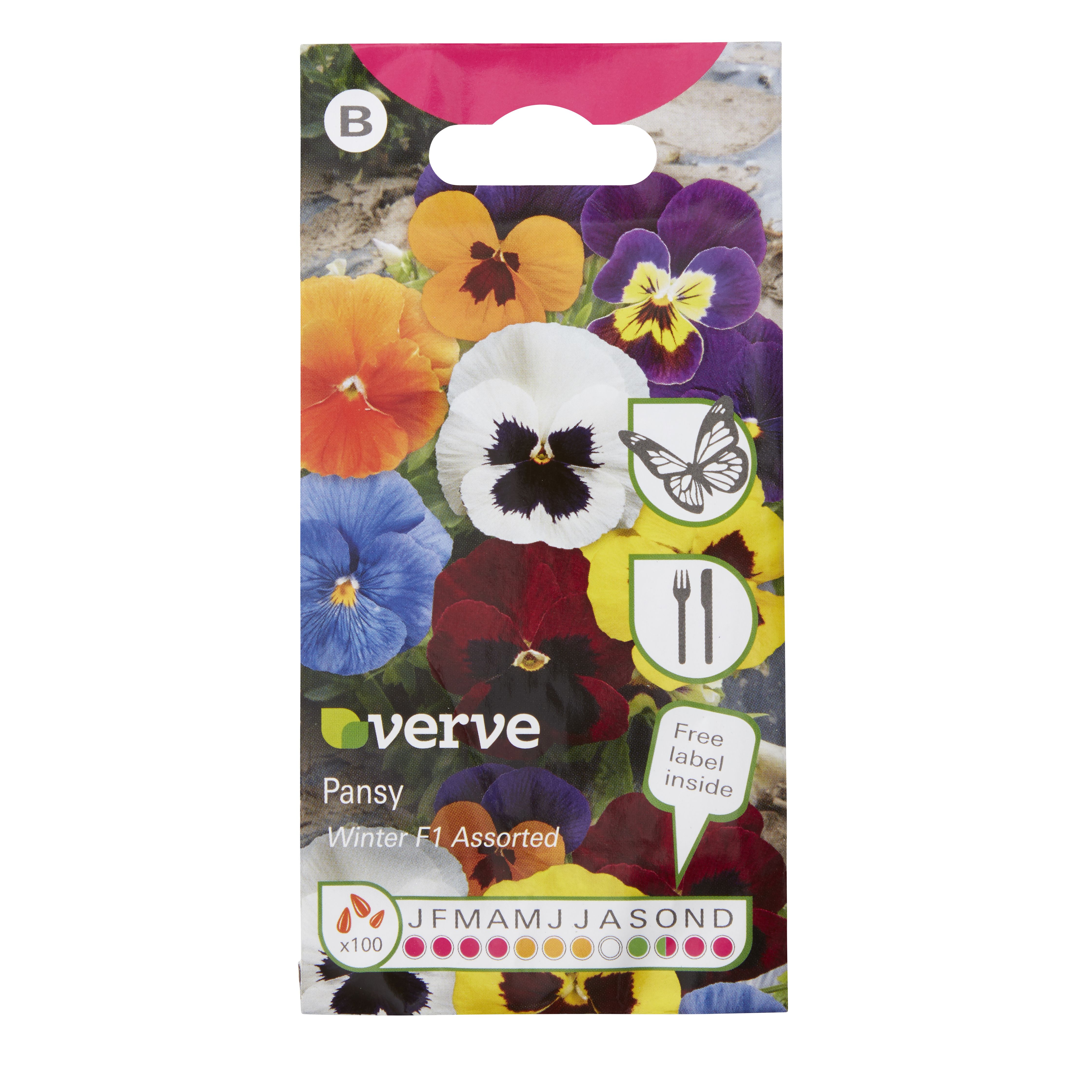 Verve Winter Pansy Seeds