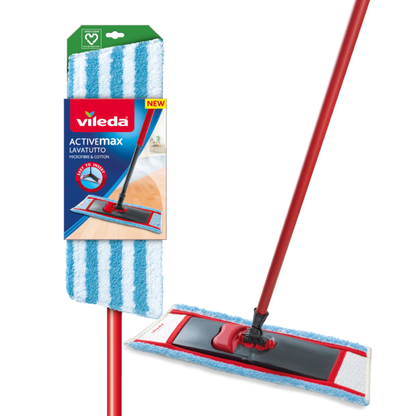 Vileda Active Max Microfibre Floor Mop