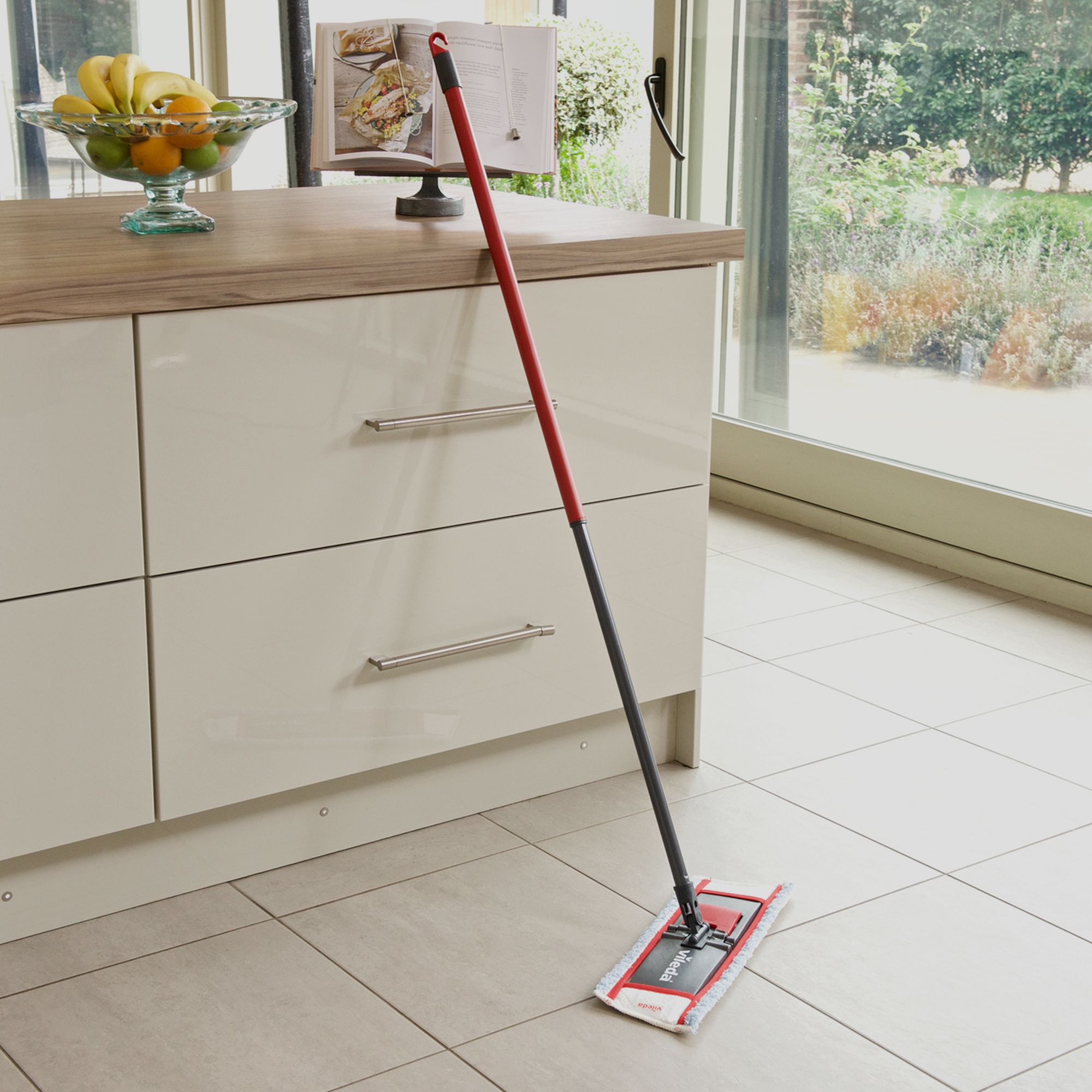 Vileda ActiveMax Microfibre Flat mop head, (W)175mm