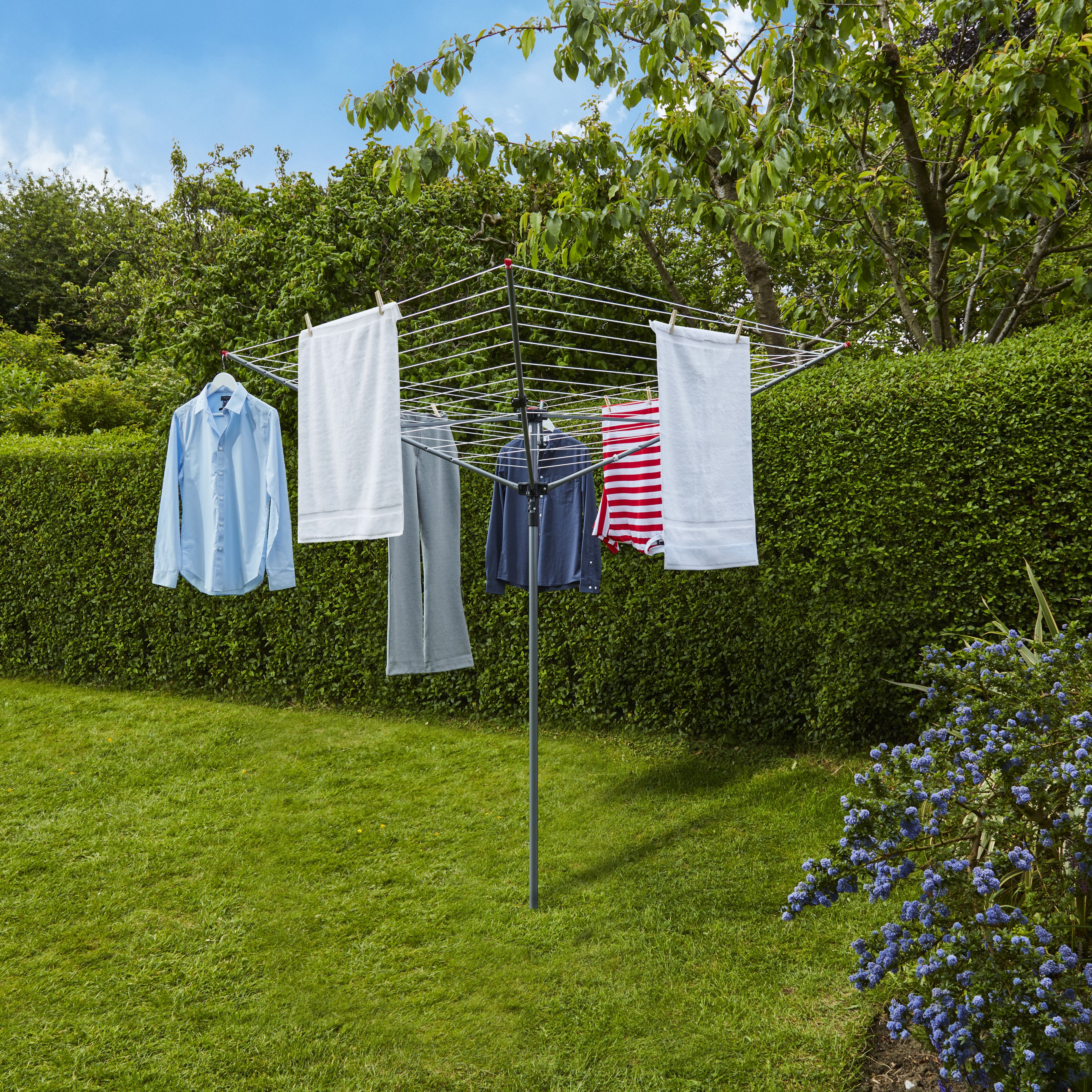 Rotary outdoor clothes online dryer