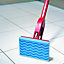 Vileda Magic Mop Blue & white Synthetic Sponge mop refill, (W)135mm