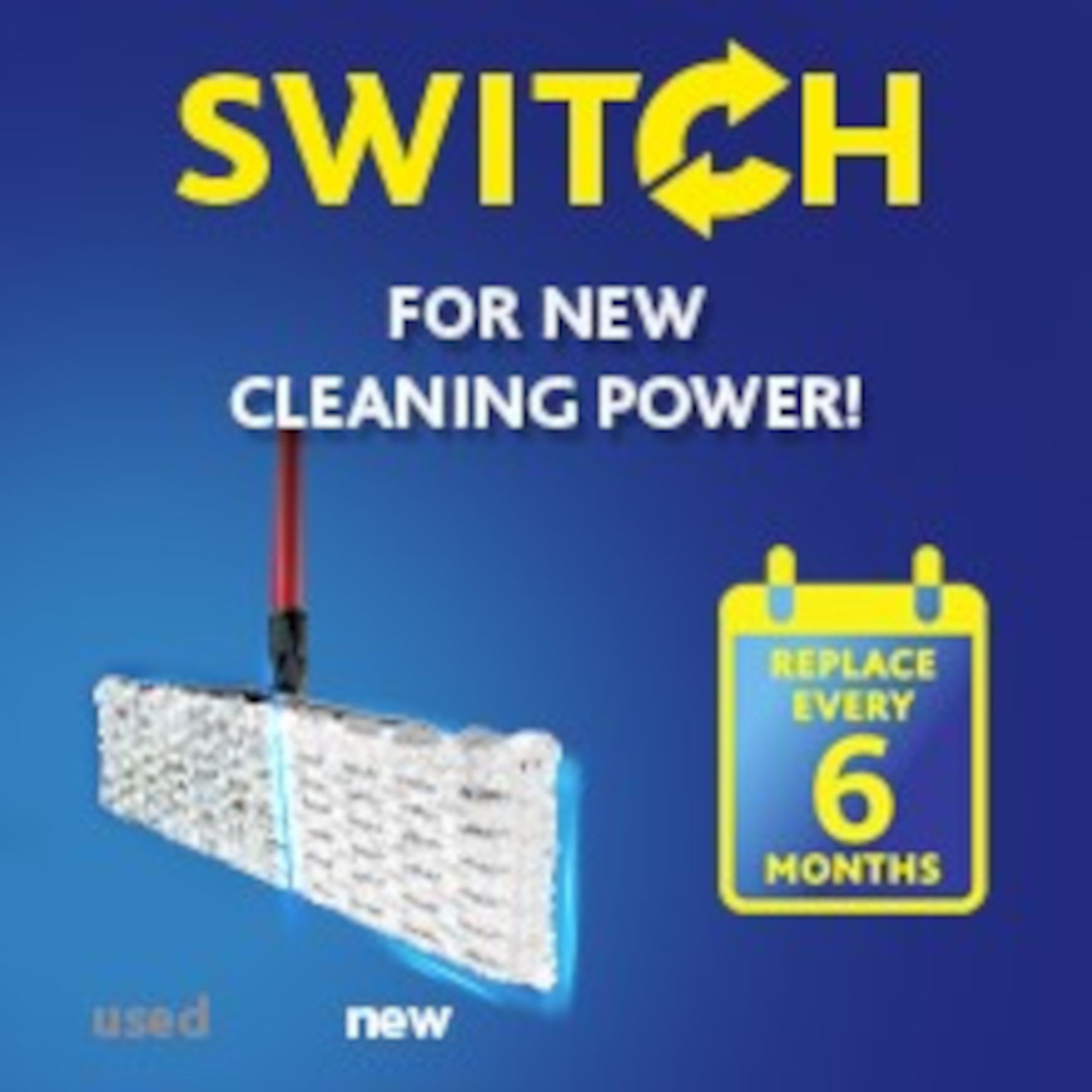 Vileda Microfibre Mop head, (W)160mm