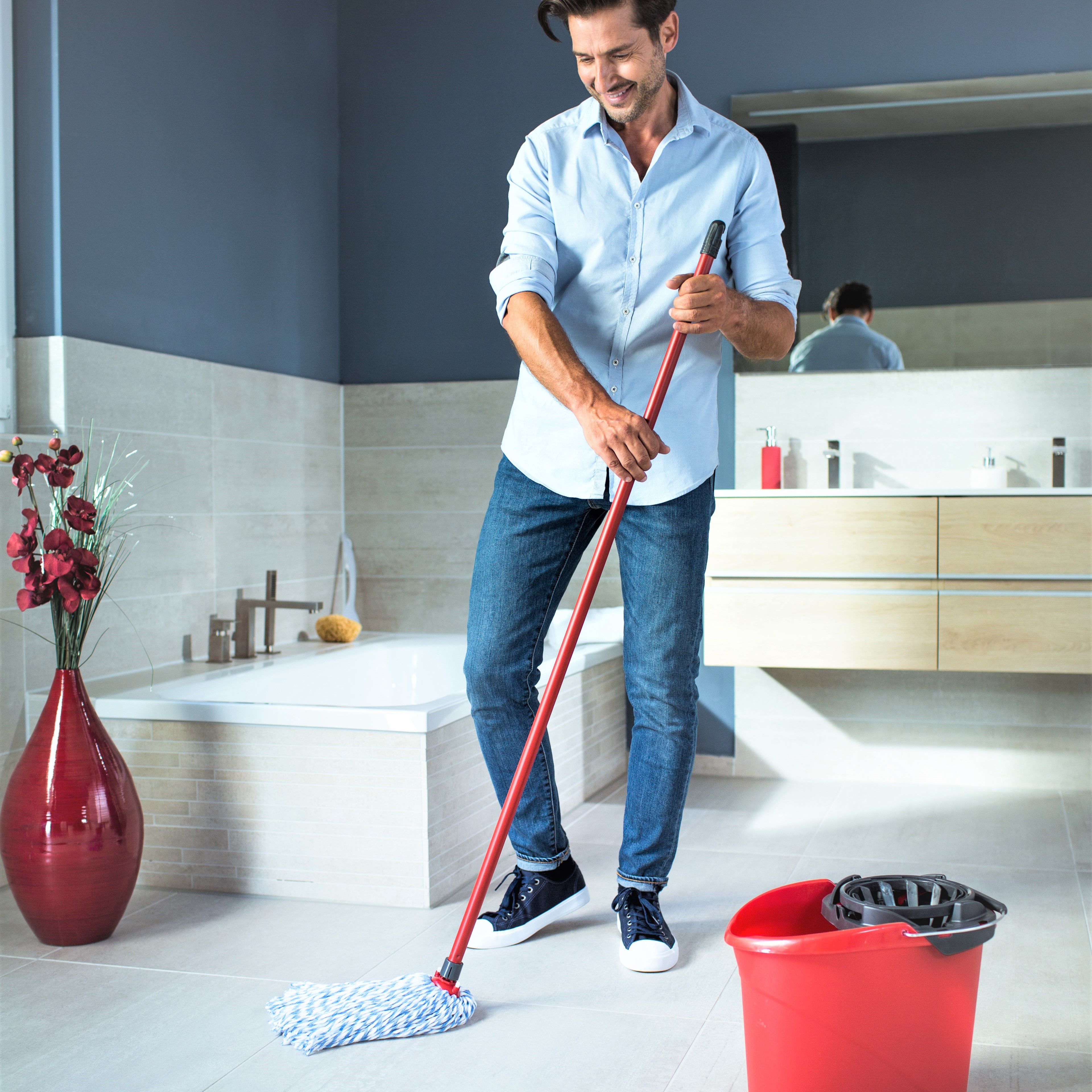 Vileda Supermocio Microfibre Floor String mop
